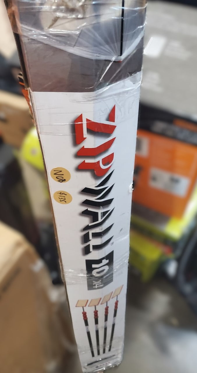 10' ZIPWALL SPRING-LOADED 4 POLE KIT